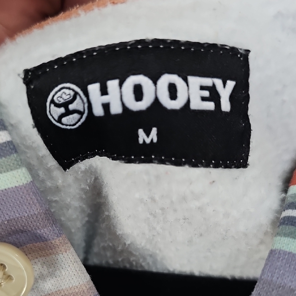 Hooey Black Label Pullover with Multicolor Stripe Accents - Picture 2 of 5